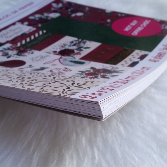 Last One! Festive Gilded Berry Paper Pad by Craft Smart - Picture 6 of 12